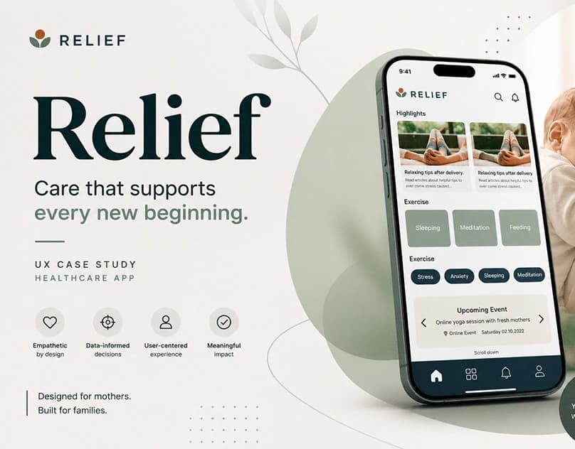 Relief App — UX Study