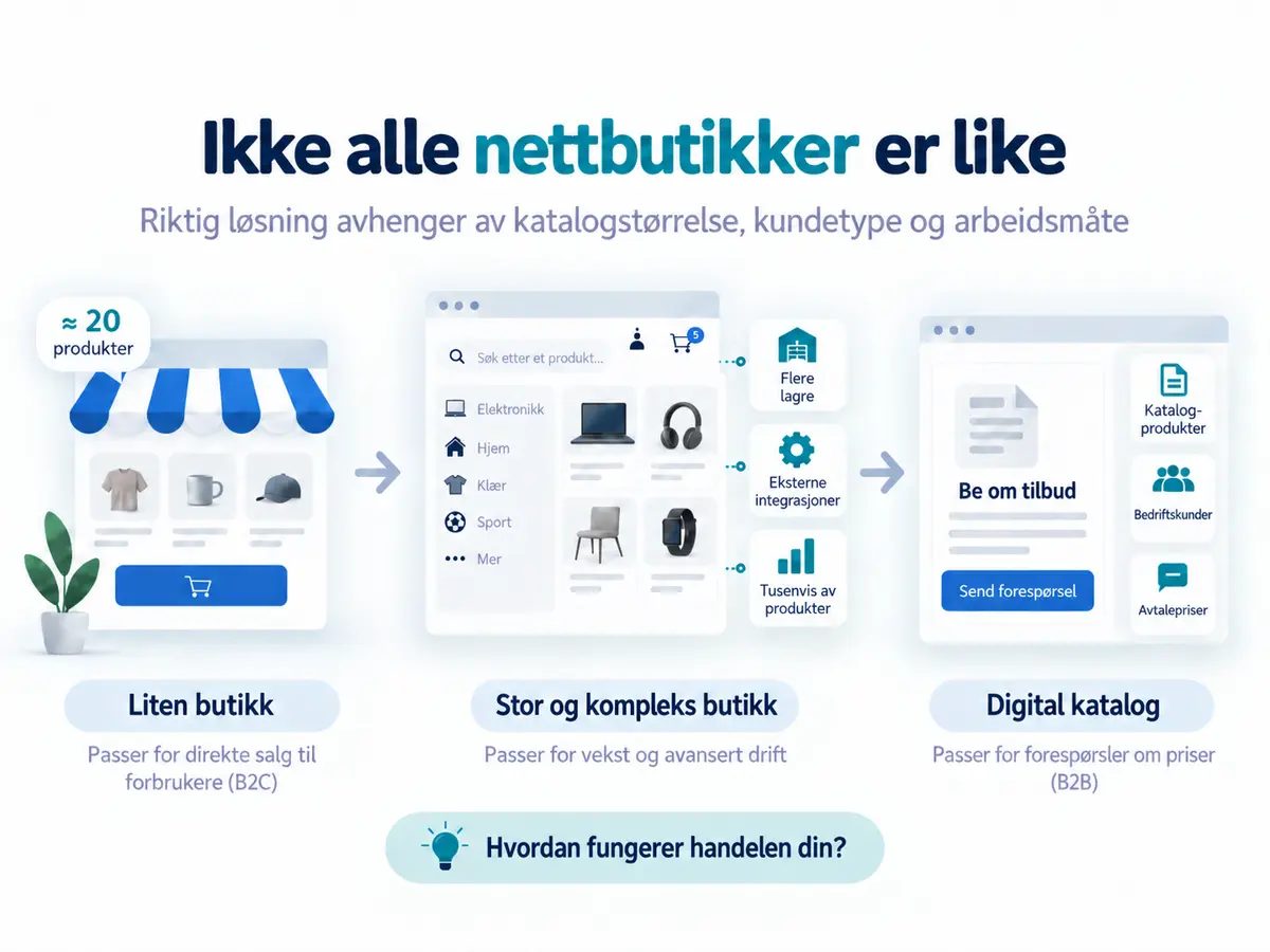 Ikke alle nettbutikker er like