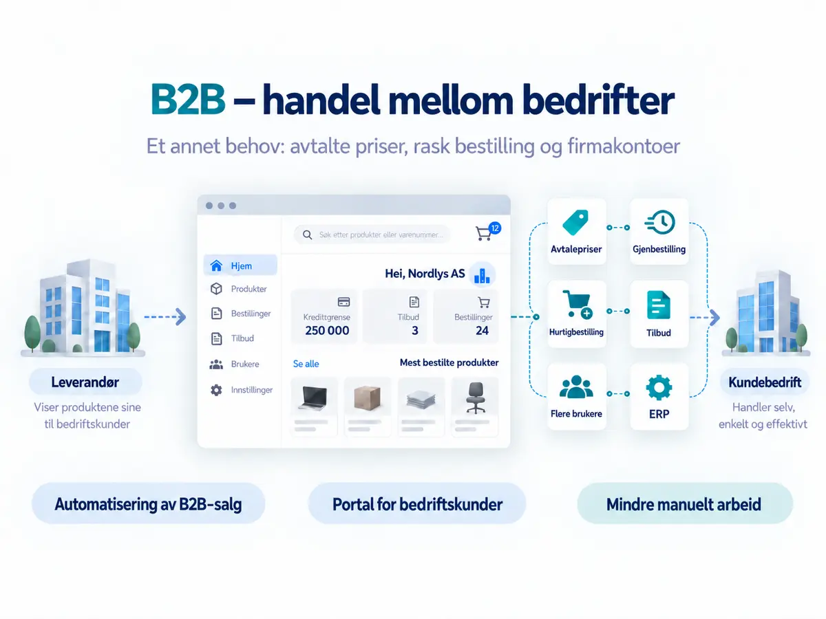 B2B – handel mellom bedrifter