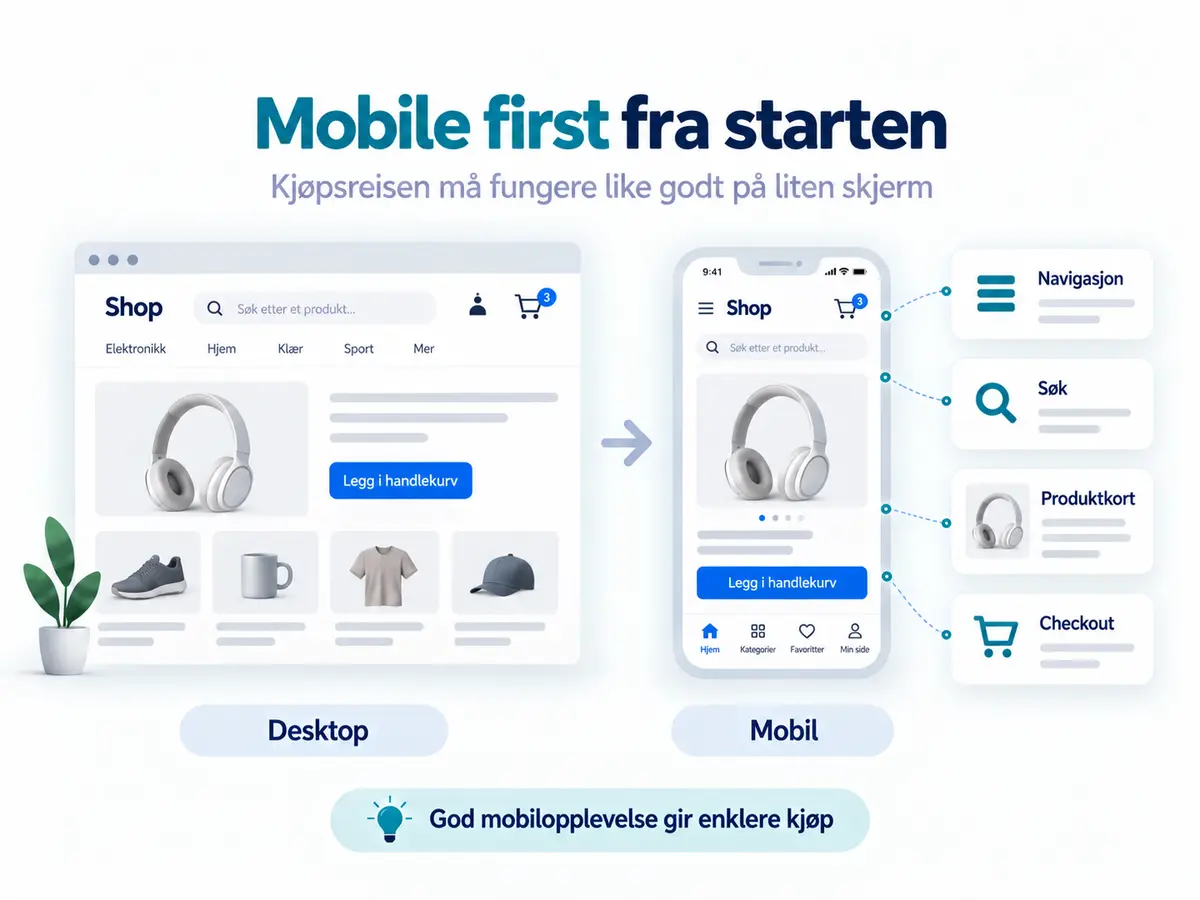 Mobile first fra starten
